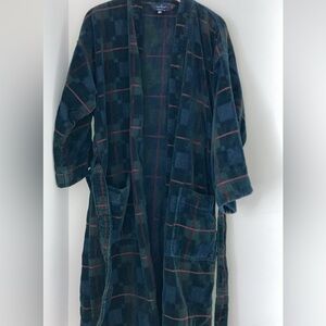 Mens Heavy Cotton Terry Cloth Robe Size OS